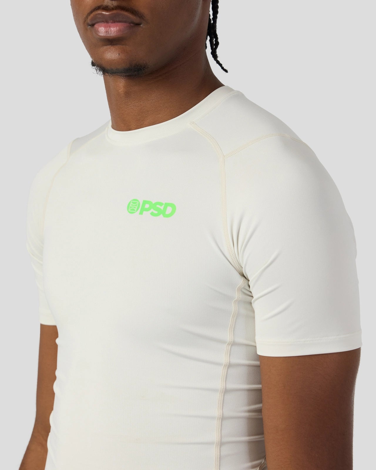 COMPRESSION TEE SHORT SLEEVE - ASH - Image 4