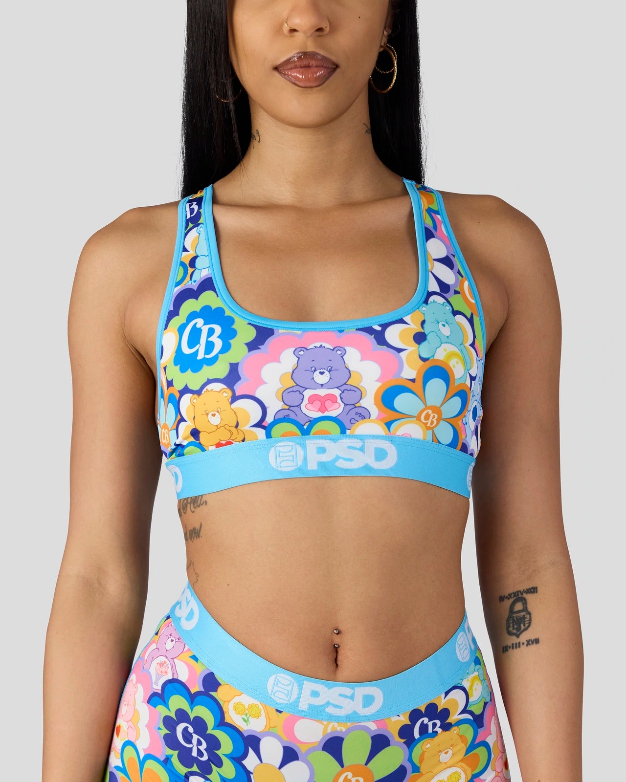 CARE BEARS - RADIAL FLORAL