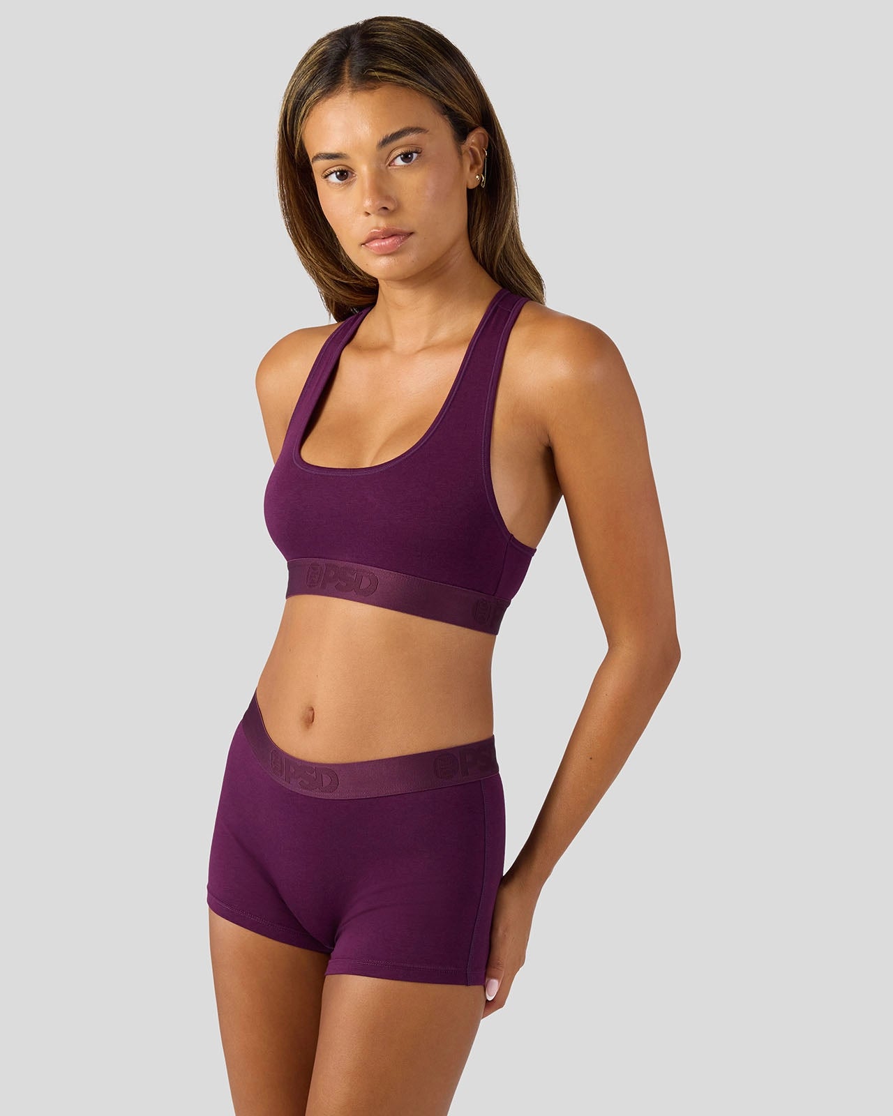 MODAL SOLIDS - PLUM - Image 3